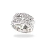 AMR2246GW1-12 - 14K White Gold Gents Ring