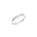 AJR29534W - 14K White Gold Wedding Band