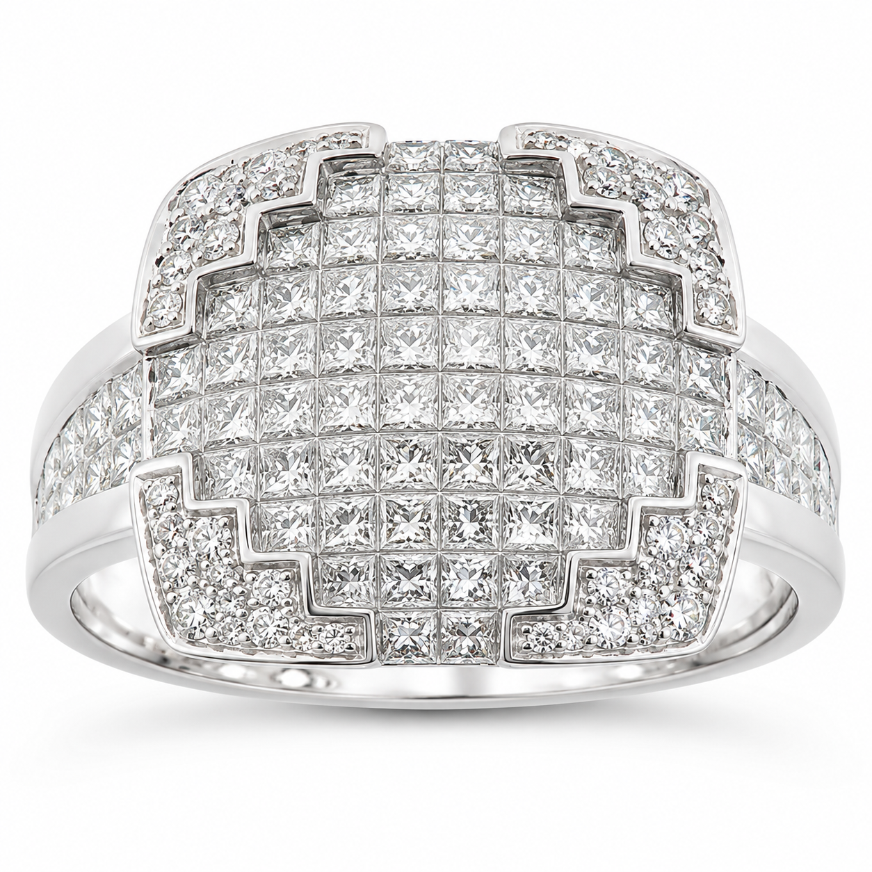 VRD265 - 14K White Gold Ring