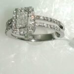 Y8CLR357C/W - 14K White Gold Fashion Ring