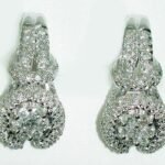 Y8CRE1150C4W - 14K White Gold Earrings