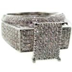 Y8CRR935AF1FRW - 14K White Gold Ring