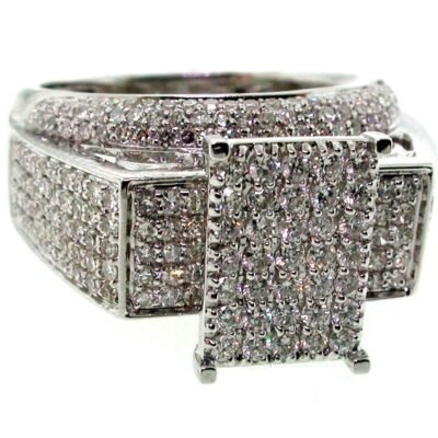 Y8CRR935AF1FRW - 14K White Gold Ring