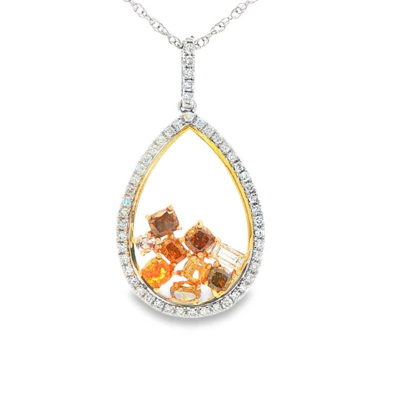 FCP10013KJJ-X4MU - 14K White Gold Pendant