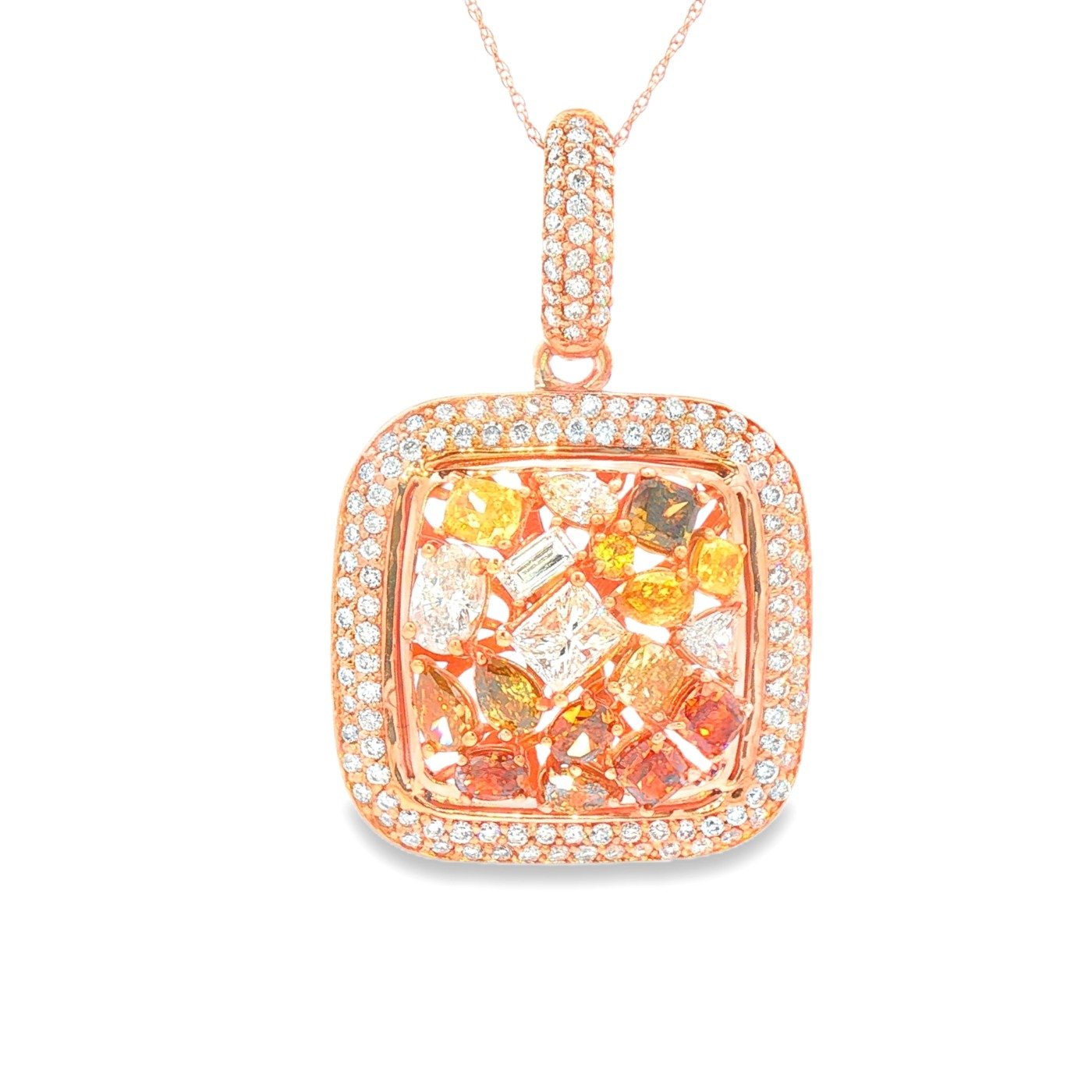 FCP8695TJM-P8MU - 18K Rose Gold Pendant