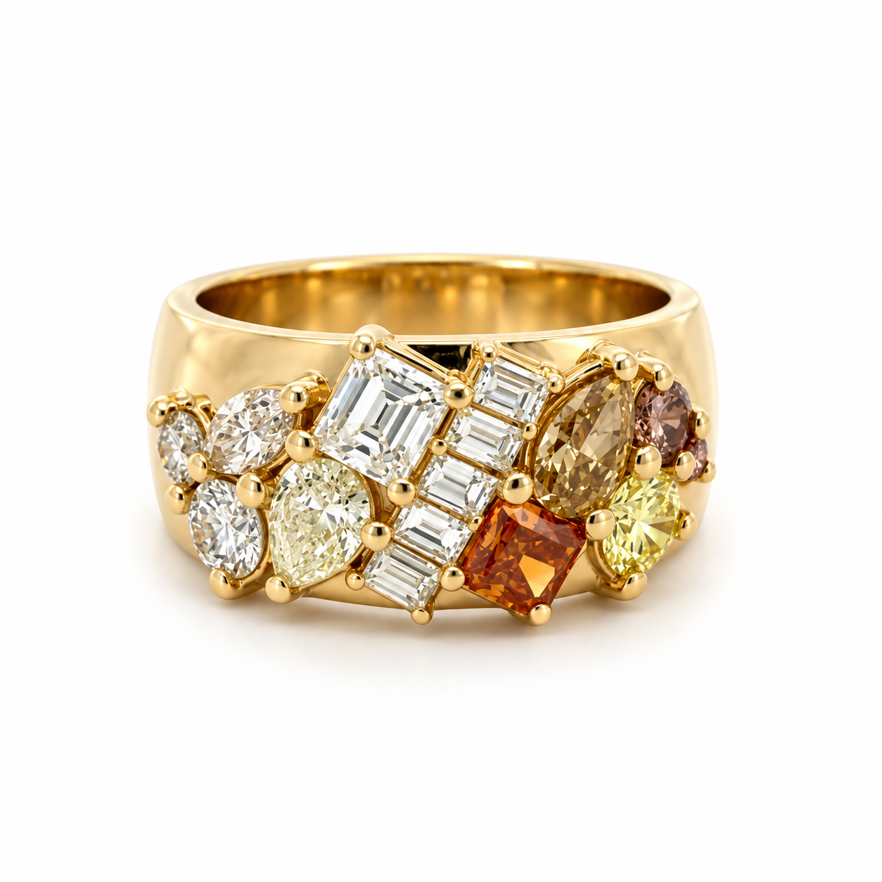 FCR750PJ-Y4MU1 - 14K Yellow Gold Fashion Ring