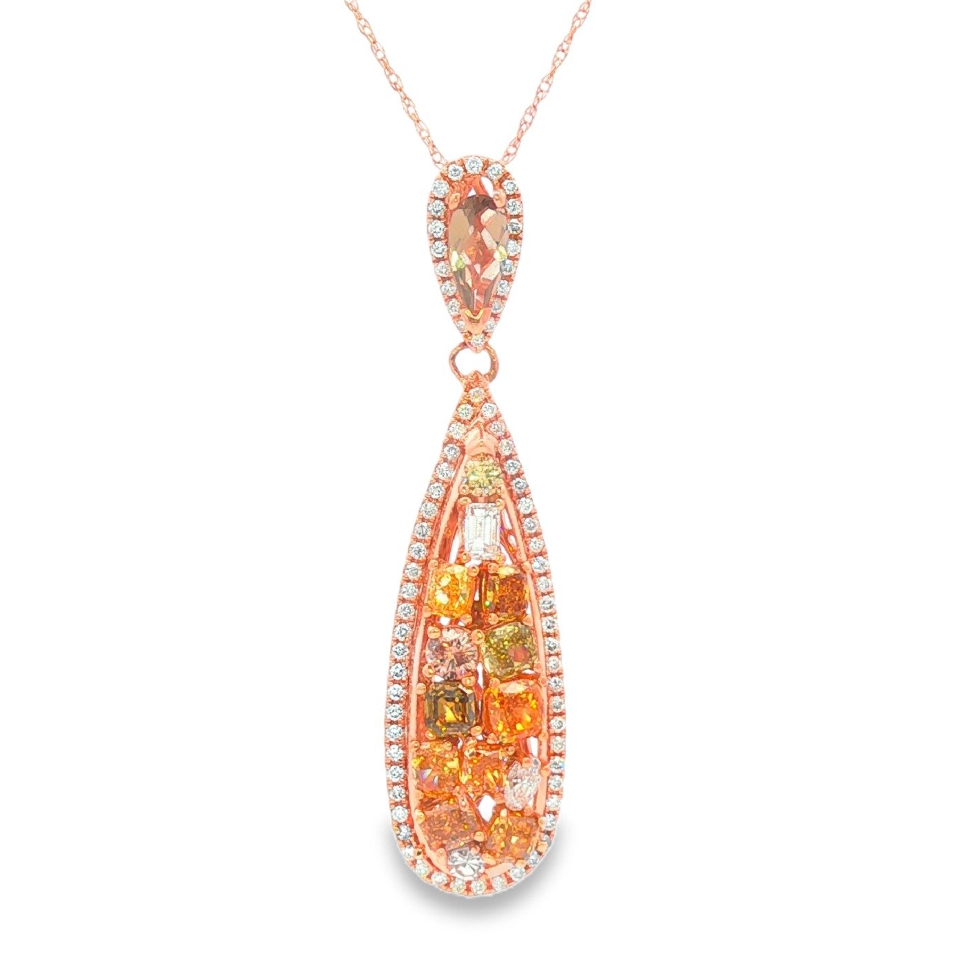PCP6080PJ-P48MU - 18K Rose Gold Pendant