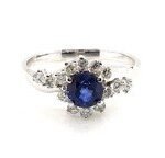 UB10485FWJSA - 14K White Gold Ring