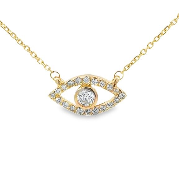 UB10580PY - 14K Yellow Gold Pendant