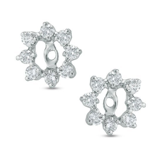UB7628EJW - 14K White Gold Earrings