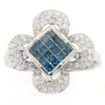 UB8291 -  14K White Gold Fashion Ring