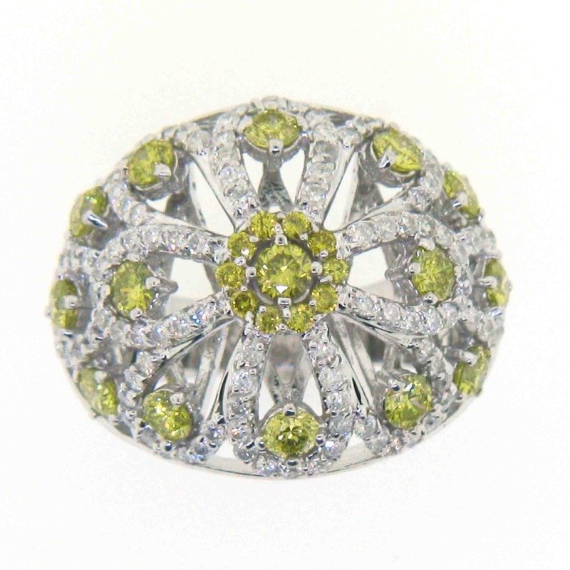 UB8344FRW - 14K White Gold Ring