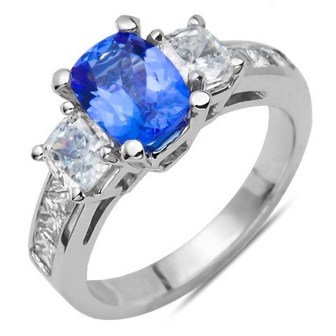 UBV5534FWTA513 - 14K White Gold Ring