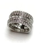 AMR2246GW1-10 - 14K White Gold Gents Ring