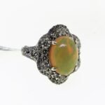 AR12127WOP - 14K White Gold Fashion Ring