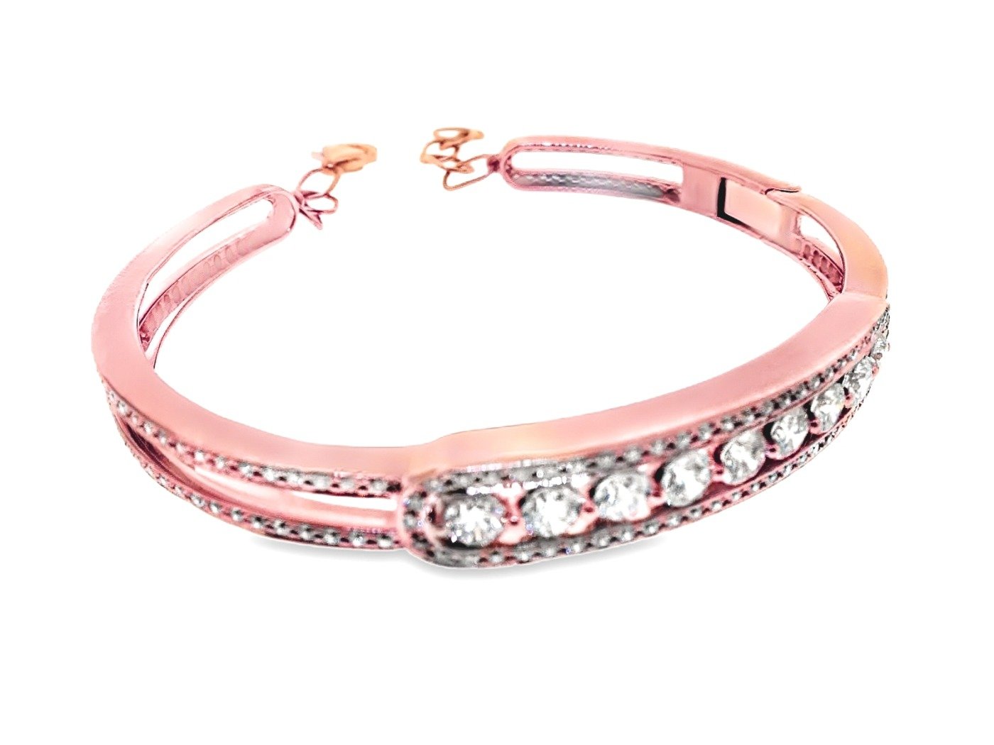 BR112151P - 14K Rose Gold Bangle