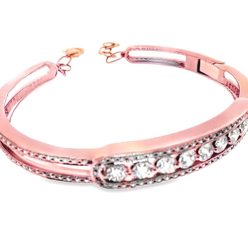 BR112151P - 14K Rose Gold Bangle