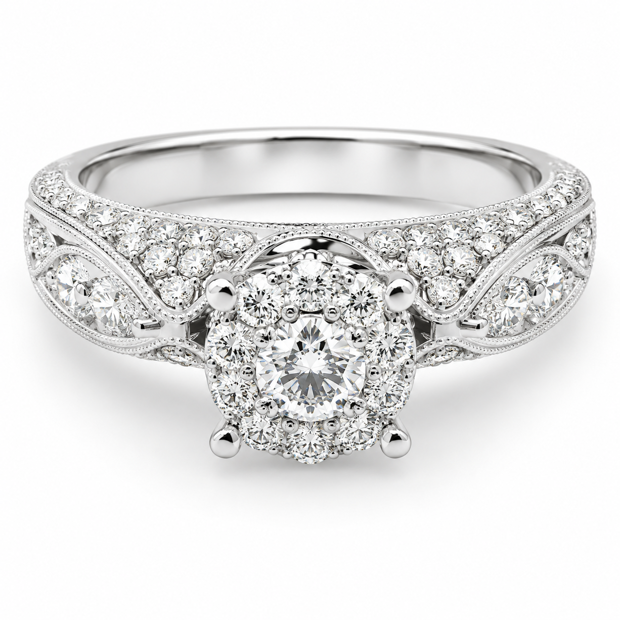 C.O18K7W/BH -  Engagement Ring