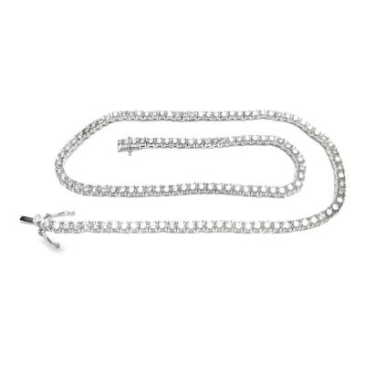 CH5A1800MML16W - 14K White Gold Necklace