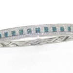 CO14BGW - 14K White Gold Bangle