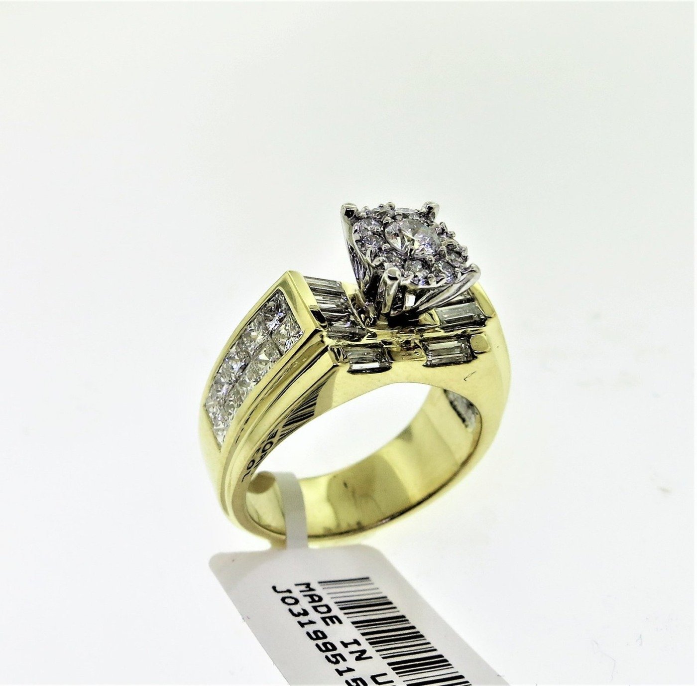 C/O18KY11 - 18K Yellow Gold Semi Mount Ring