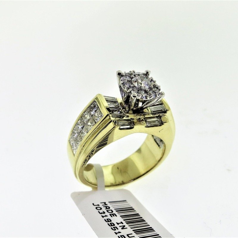 C/O18KY11 - 18K Yellow Gold Semi Mount Ring