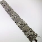 COBR14KW39 - 14K White Gold Bracelet