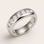 UBV2929GKW - 14K White Gold Gents Ring