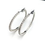 F142-2.1MLCEW23 - 14K White Gold Earrings