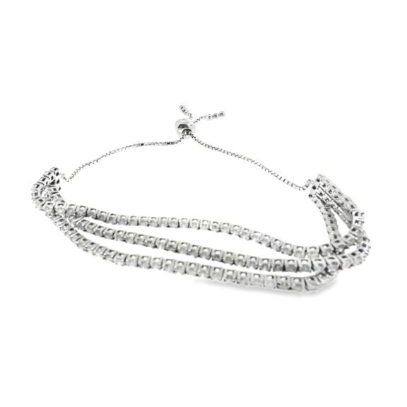 HBRFP2.003AW - 14K White Gold Bracelet
