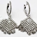 IDAEG02392W - 14K White Gold Earrings