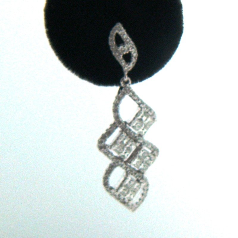 IES02628CW - 14K White Gold Earrings