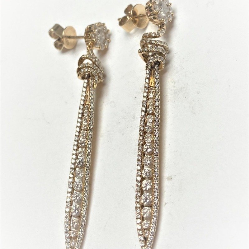 IEZ03623U/P - 14K Rose Gold Earrings
