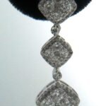 ISVE03880W - 14K White Gold Earrings