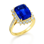 L2102/2RP/TA - 14K Rose Gold Fashion Ring