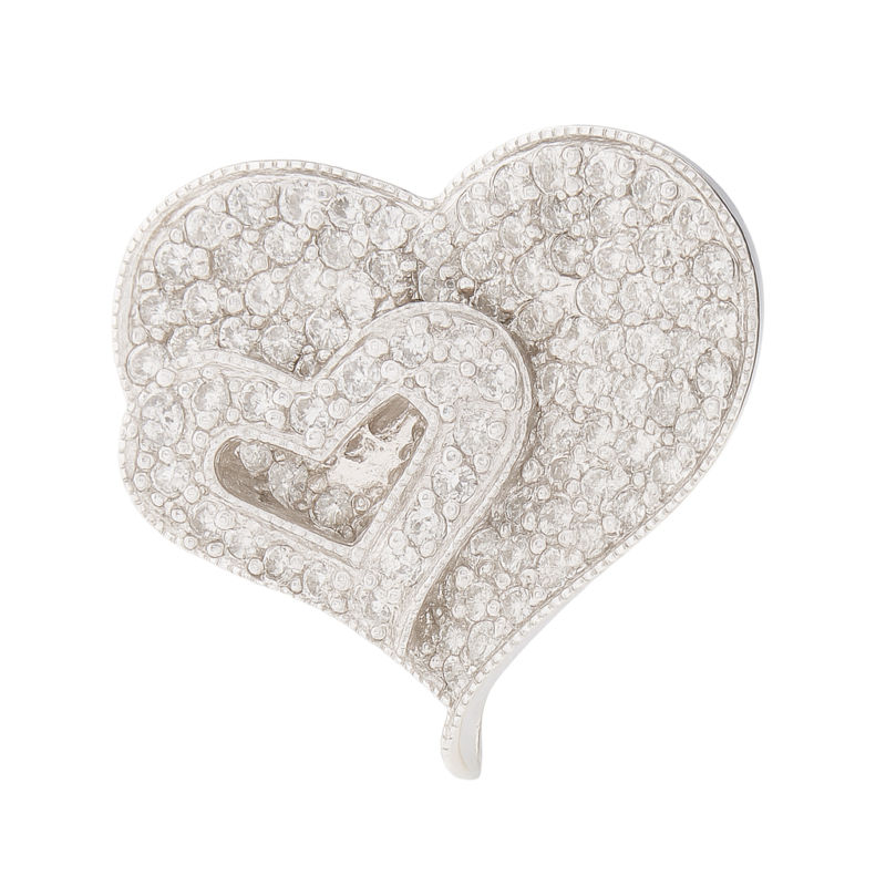 UB942PW - 14K White Gold Pendant