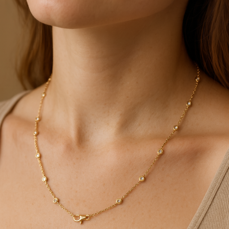 SJT02-2.7NY - 14K Yellow Gold Necklace