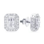 KE702734W18. - 18K White Gold Earrings