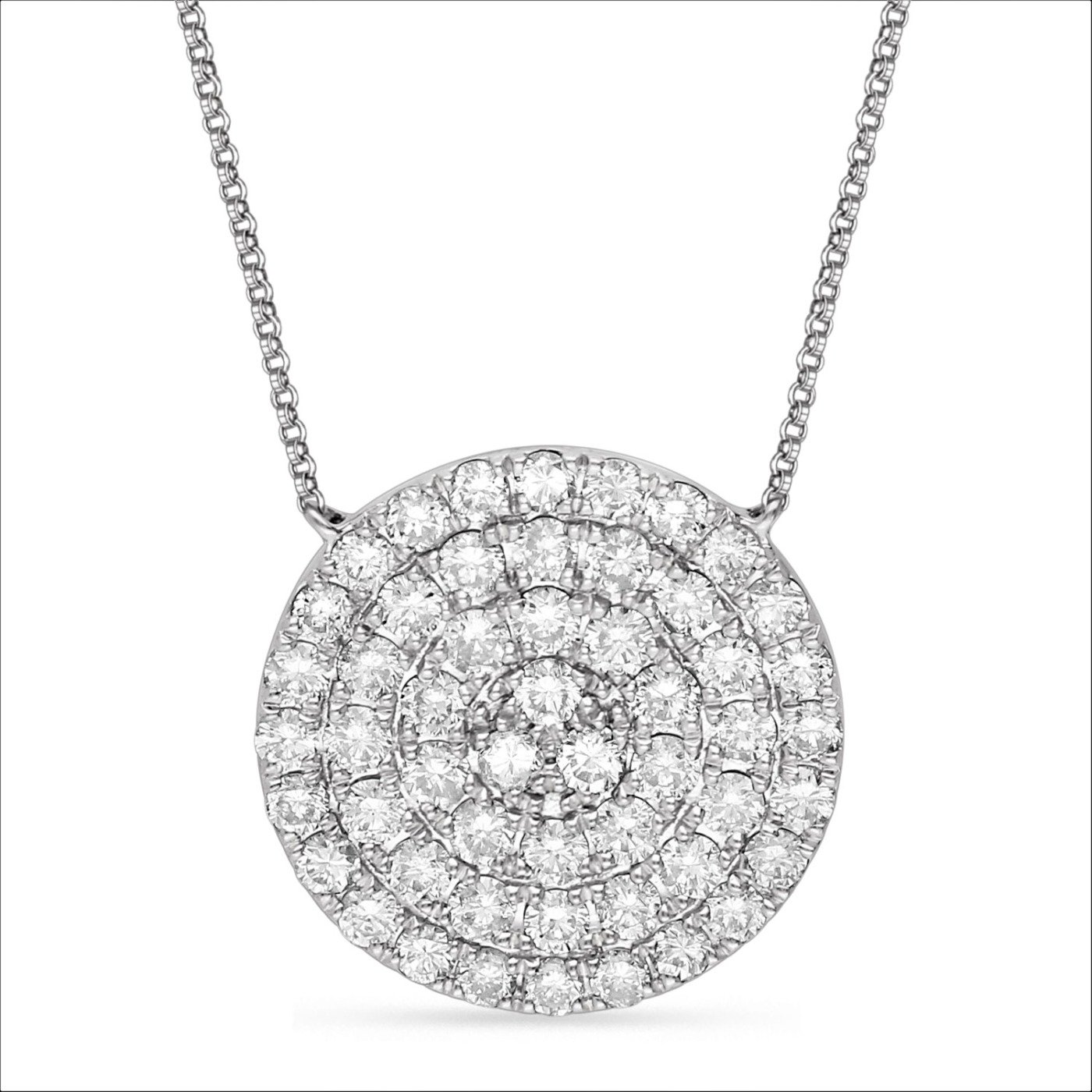 KP602075W - 14K White Gold Necklace