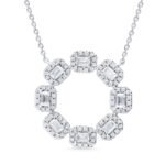 KP608770W - 14K White Gold Necklace