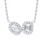 KP608807W - 14K White Gold Necklace