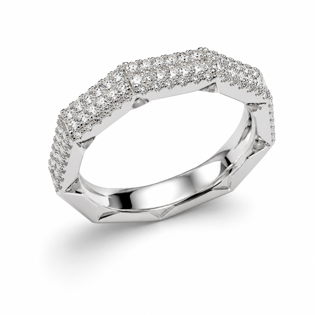 KR104065LW -   Anniversary Ring