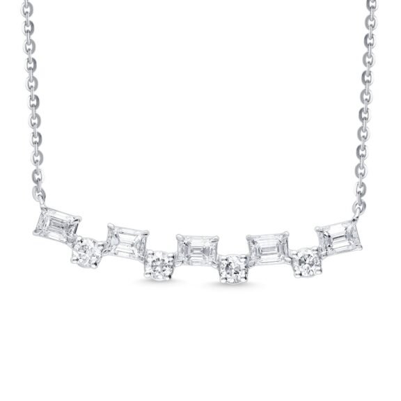 KT800880W - 14K White Gold Necklace