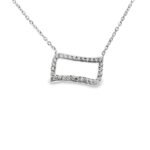 N111760W - 14K White Gold  Necklace
