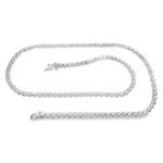 N119x035W55-16 - 14K White Gold Necklace