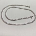 N155-06x55W-18 - 14K White Gold Necklace
