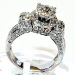 R36859LSWBH - 14K White Gold Engagement Ring