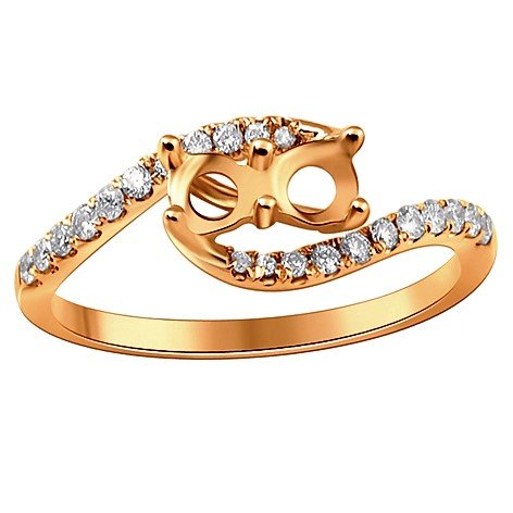 R87754P - 14K Rose Gold Fashion Ring