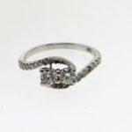 R87754W - 14K White Gold Fashion Ring
