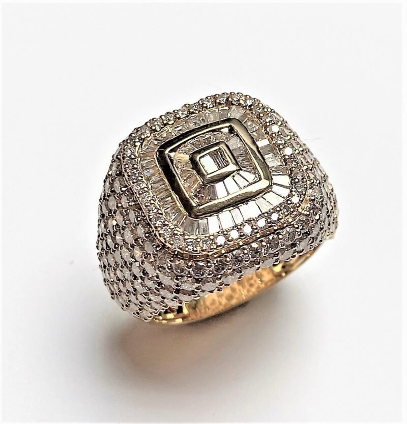 RG5115Y. - 14K Yellow Gold Gents Ring